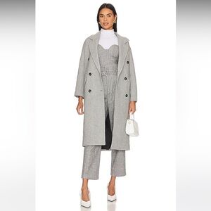 ✨NWT✨ Line & Dot Paola Coat in Heather Grey Size M